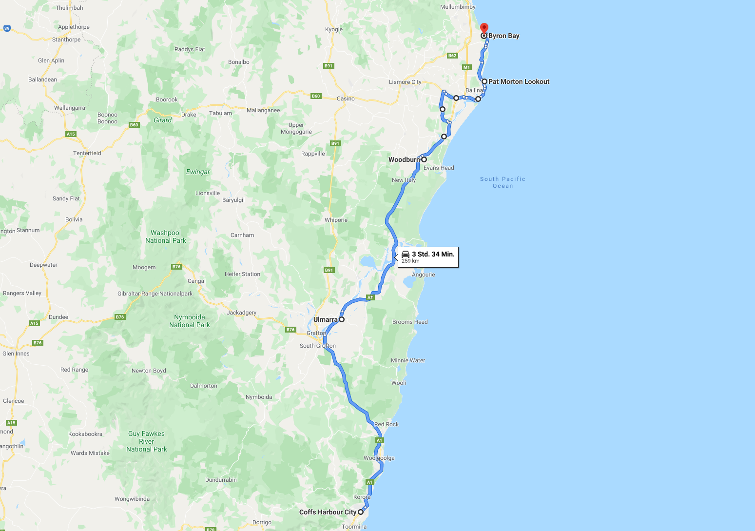 2020 01 15 08 Coffs Harbour bis Byron Bay